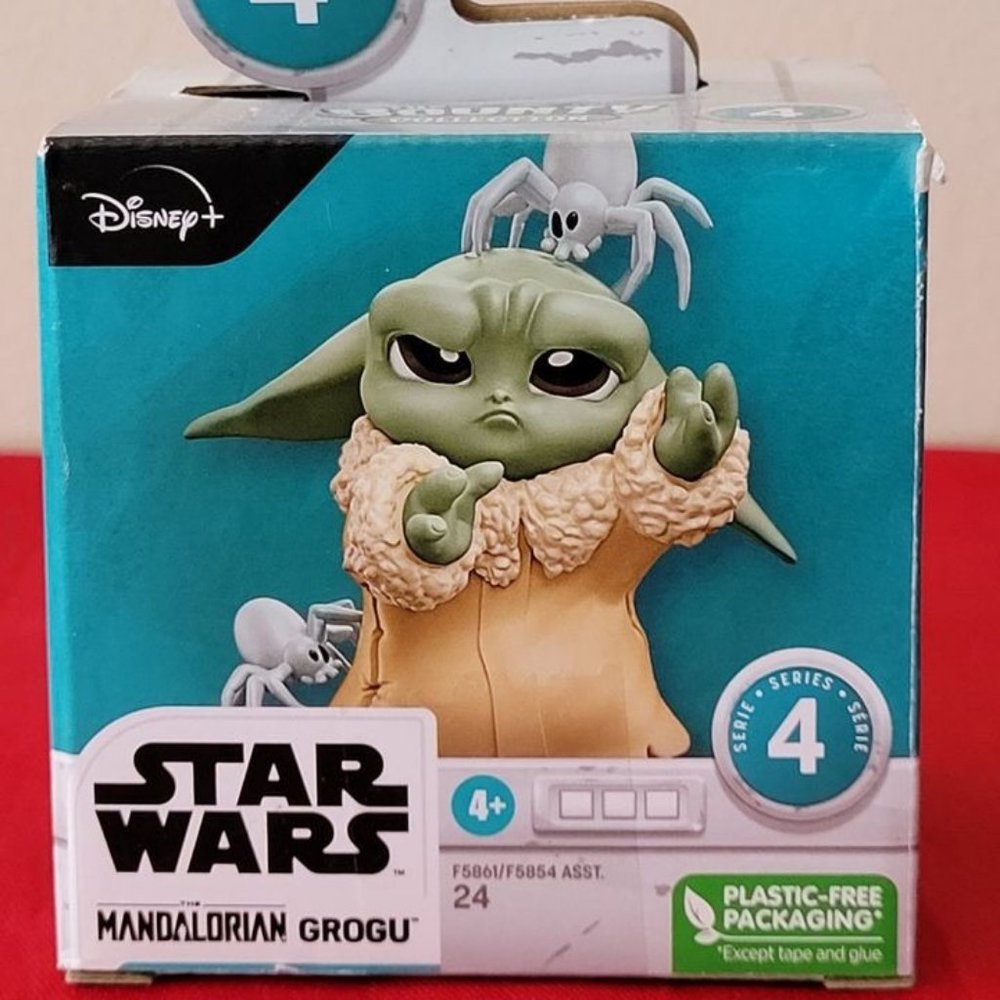 2022 STAR WARS, MANDALORIAN GROGU ACTION FIGURE, #4, MINT IN THE BOX!!!